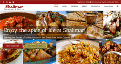 Desktop Screenshot of eatatshalimar.com